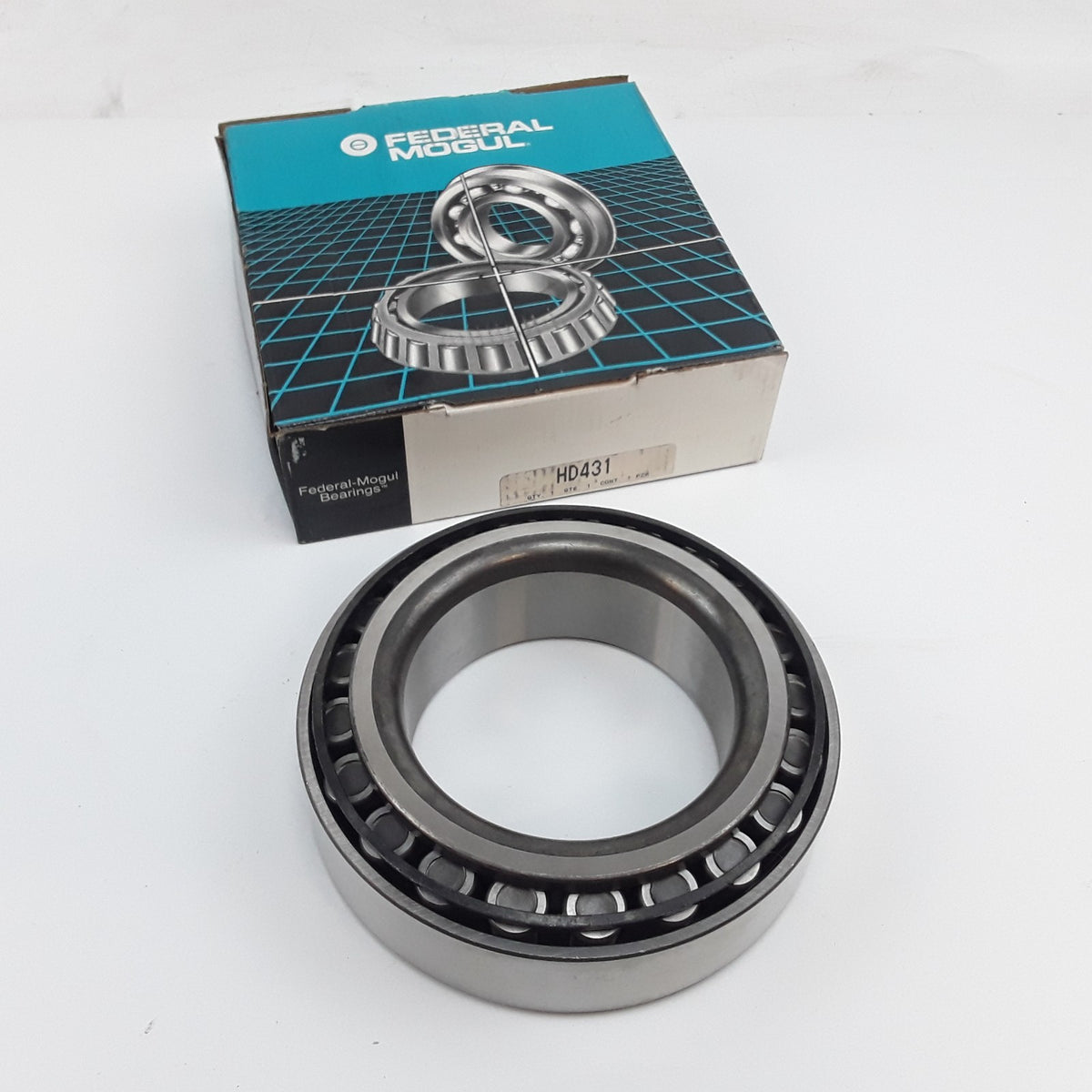 Federal-Mogul HD431 Tapered Roller Bearing Fits Heavy-Duty Commercial Trailers