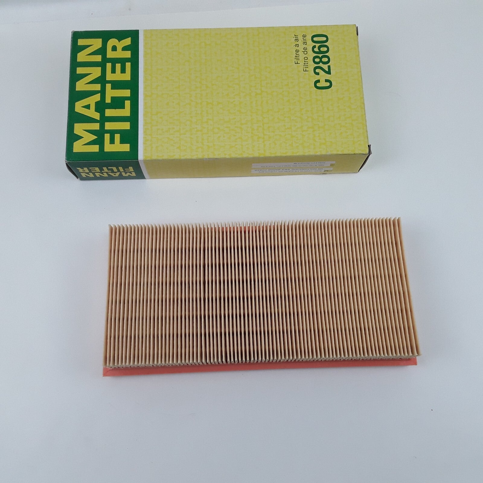 Mann-Filter Air Filter Fits Volkswagen Audi Dodge Plymouth Chrysler (1976-2002)