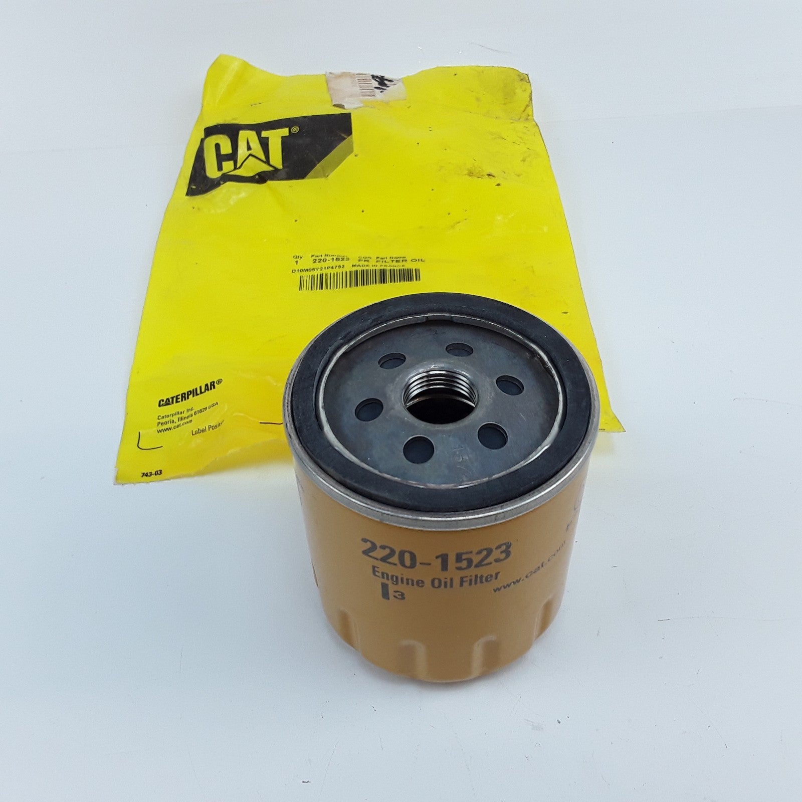 Cat 220-1523 Engine Oil Filter Assembly For Caterpillar Heavy Duty Trucks