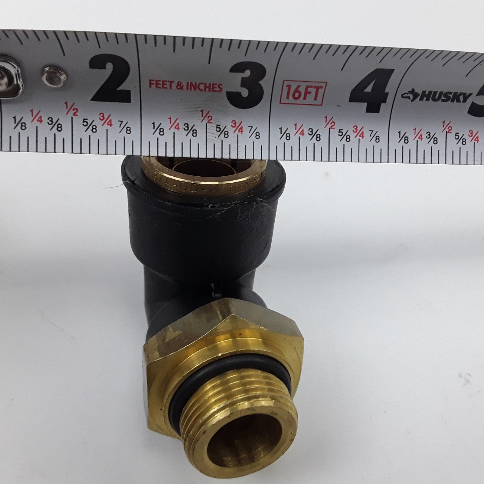 Composite PLC Swivel Male Elbow Fitting 3/4 For Volvo VNL 670 Gen 2 2003-2019