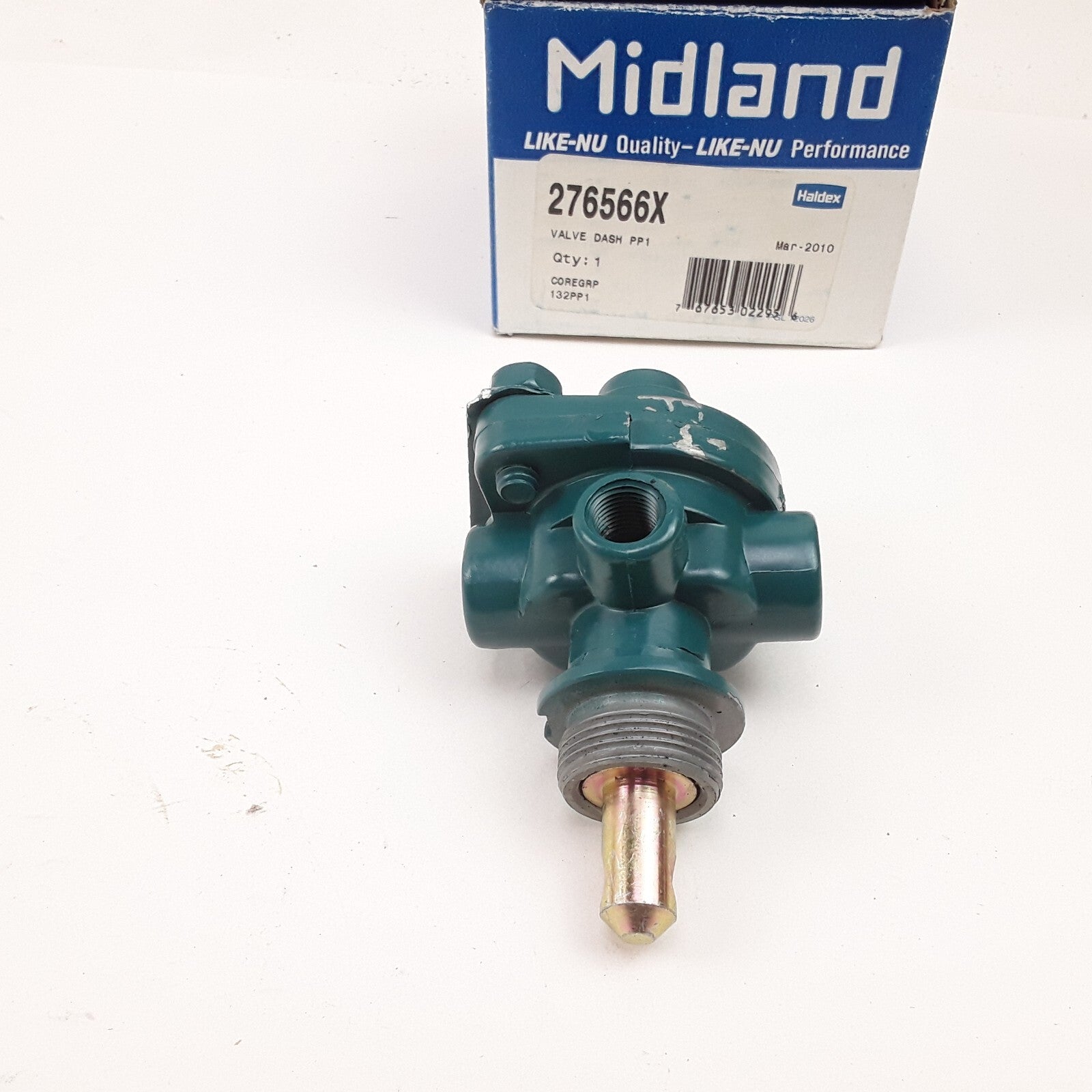 Haldex 276566X Push-Pull Hand Control Valve 1/8" Delivery Port Heavy Duty