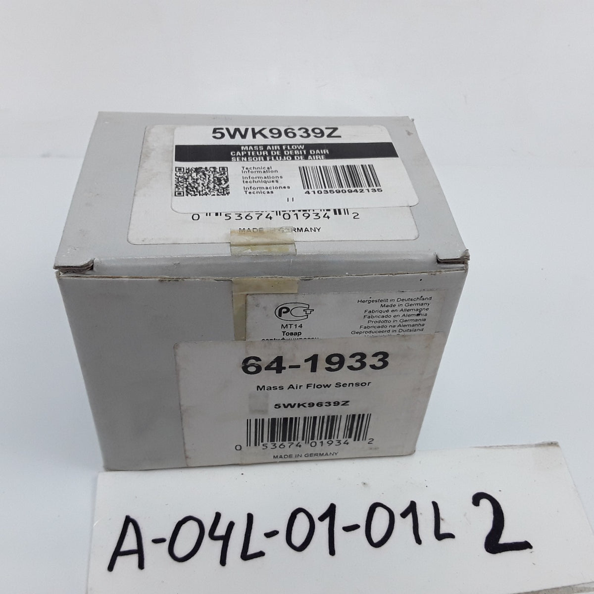 Mass Airflow Sensor Fits BMW M6 X3 X5 M5 525i 530i 330Ci 330i 325Ci (2003-2010)