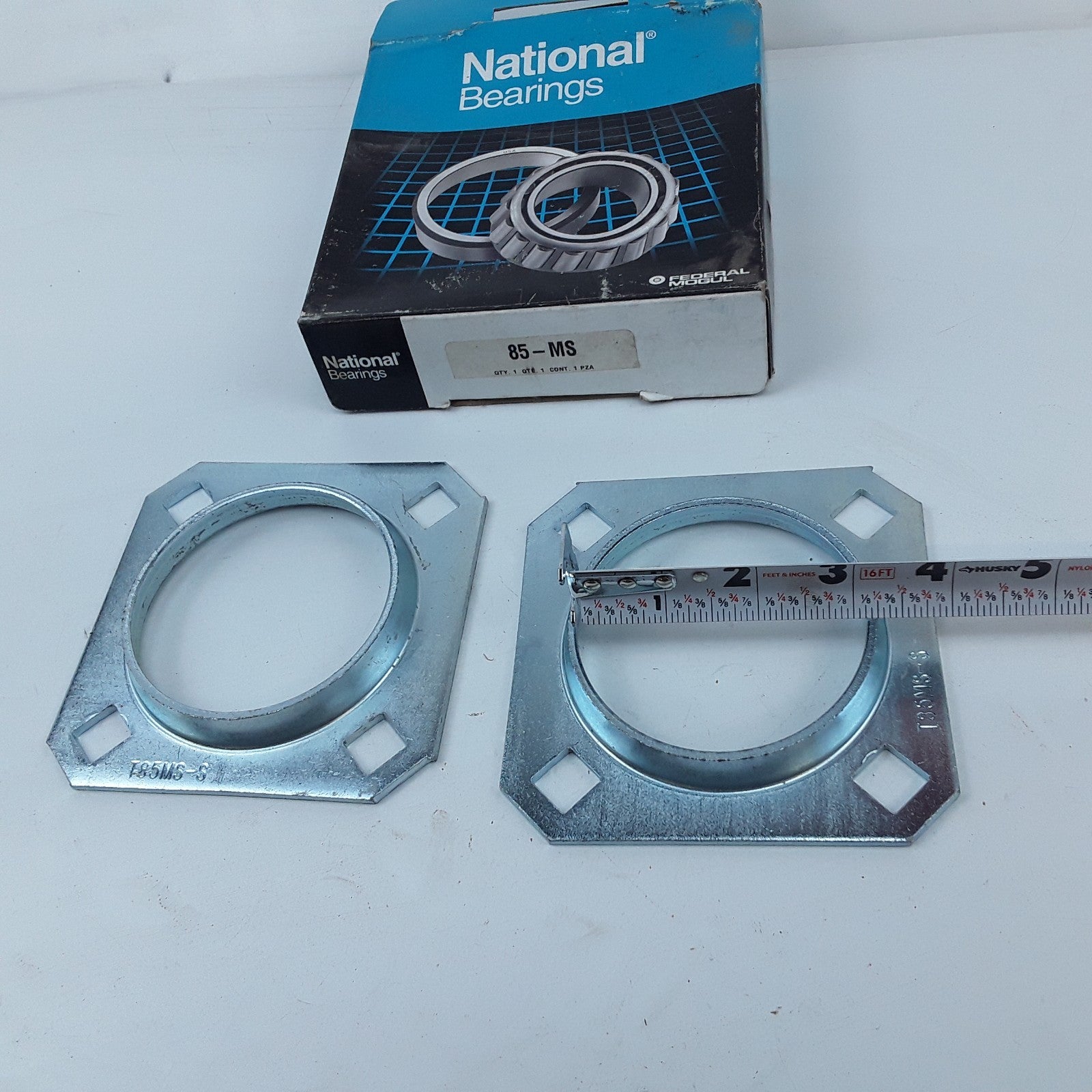 2 National Seals Multi-Purpose Ball Bearing Mounting Flange 85-MS T85MS-S