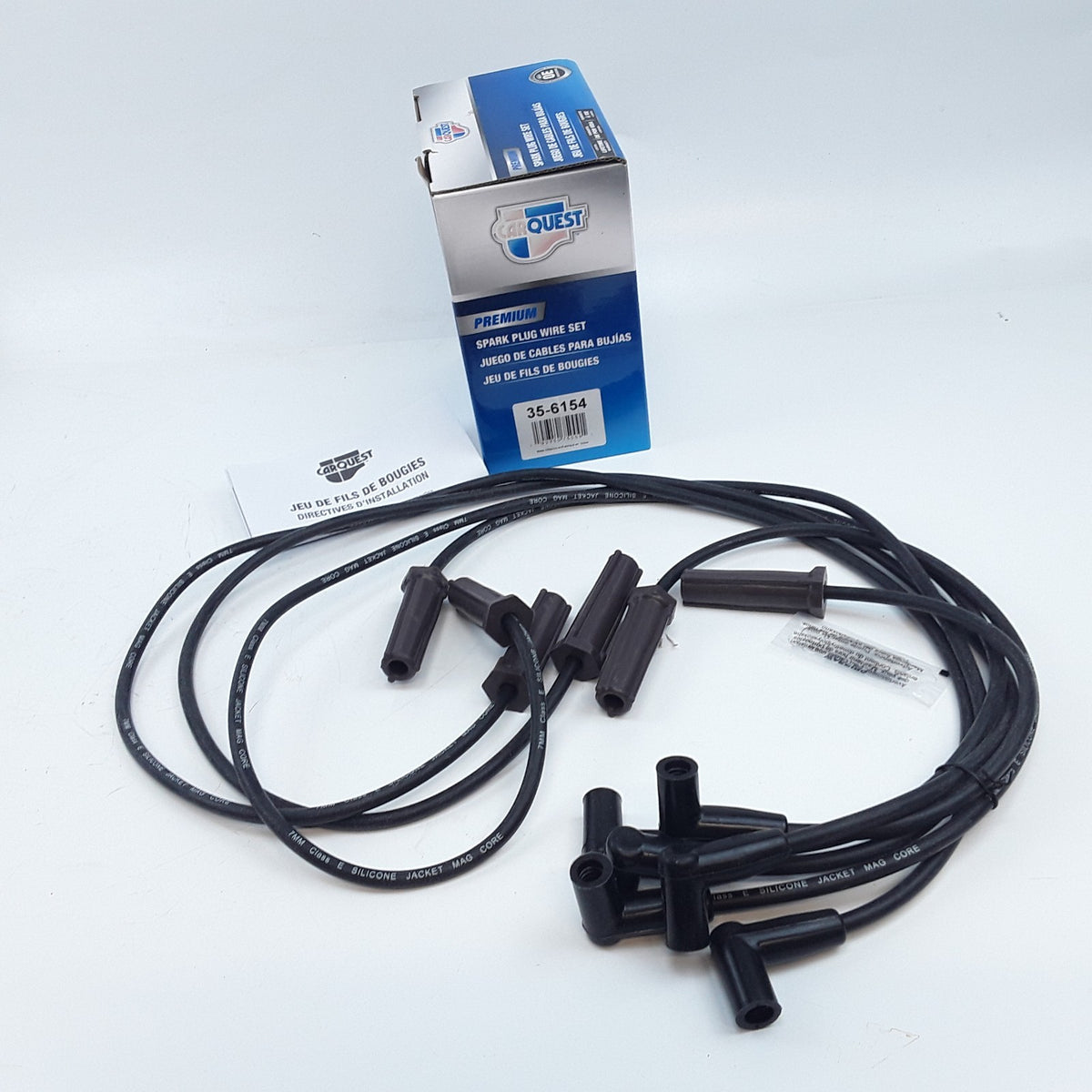 Spark Plug Wire Set Fits Chevrolet Pontiac Buick (1997 1998 1999 2000 2001-2009)