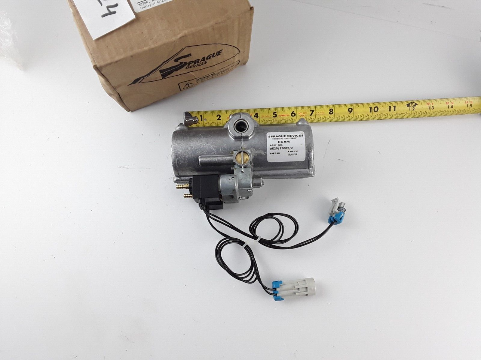 Sprague 6000144 ECAM Wiper Motor Assembly AE20/13002/2 E-117-012 E-117-013 HP200 - HotCarParts