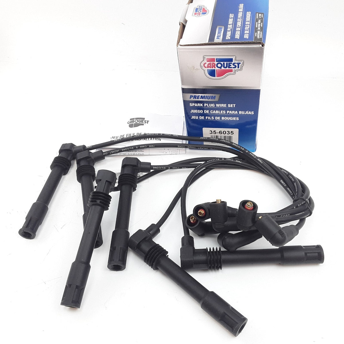 Spark Plug Wire Set Fits Volkswagen Passat Audi A6 A4 Quattro A4 A6 (1997-2005)