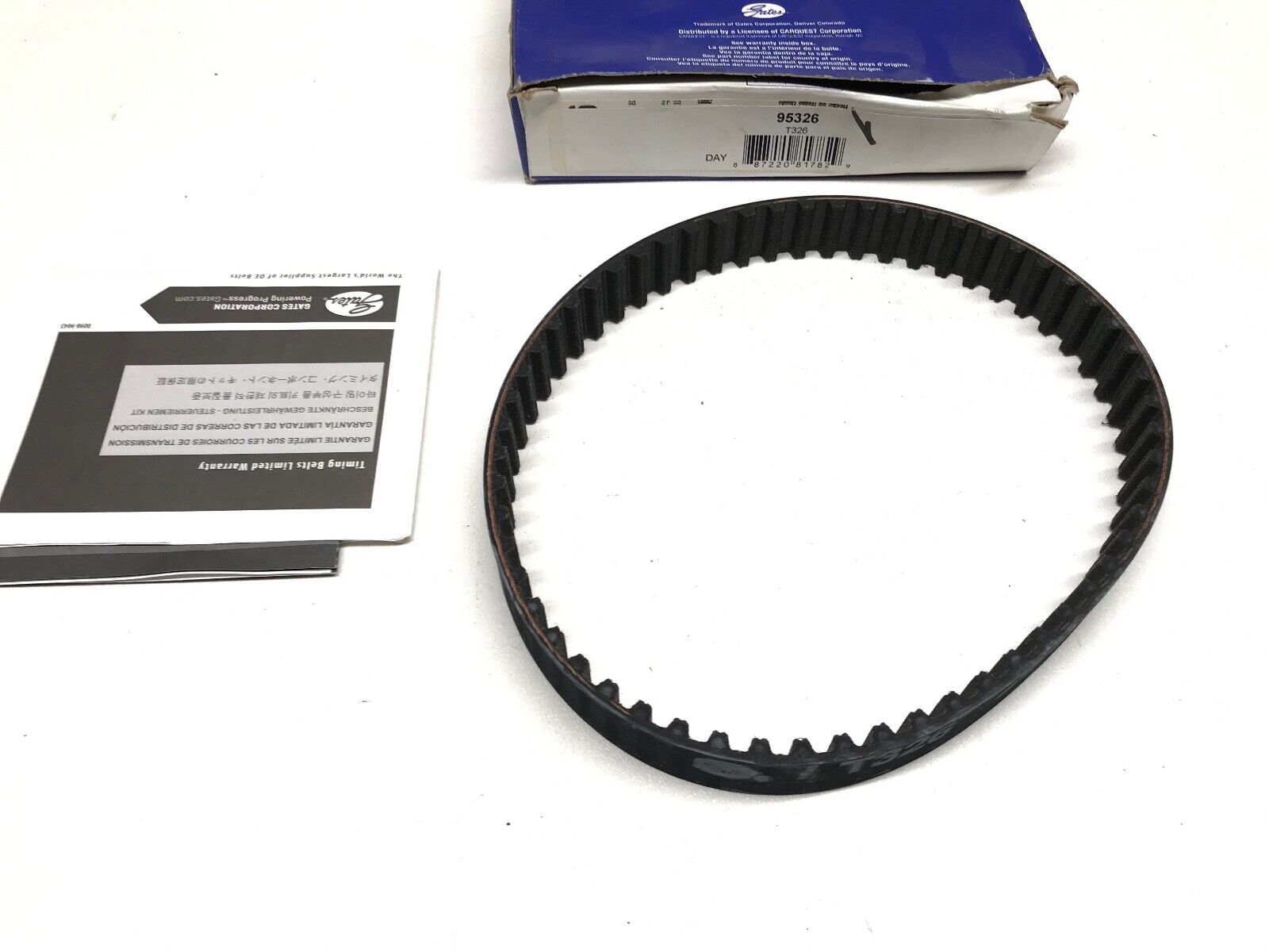 Engine Timing Belt Rear CARQUEST 95326 T326 fits 02-05 Land Rover Freelander - HotCarParts