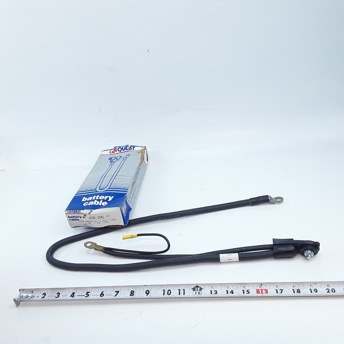 Side Mount Battery Cable Fits Truck Trailer & Buses 2GA 38 Long W/ 1 One AUX