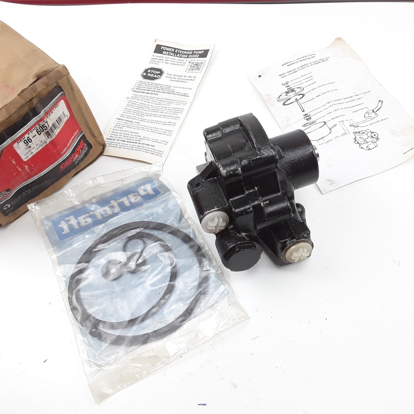 Cardone 96-6057 Power Steering Pump Assembly Fits Ford F-500 (1975 1976 1977)