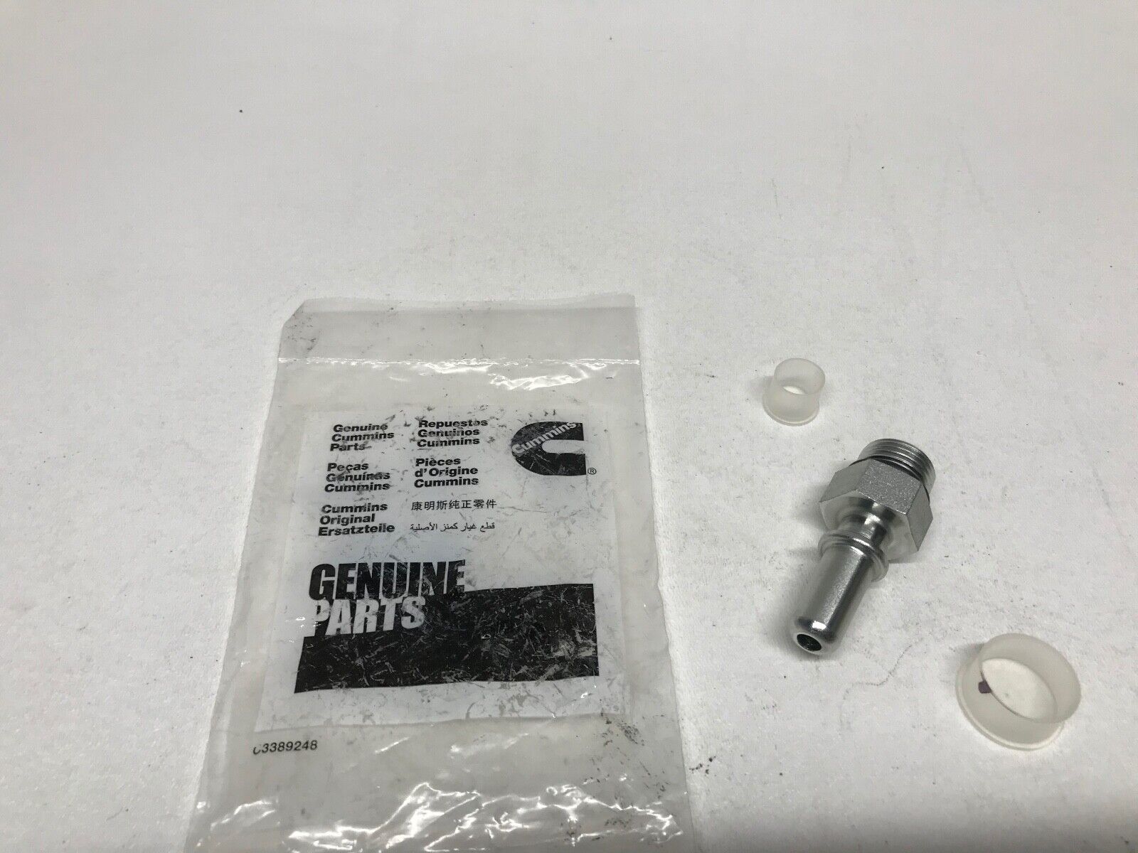 5318056 GENUINE OE CUMMINS CONNECTOR QUICK DISCONNECT FITTING FAST SHIPPING - HotCarParts