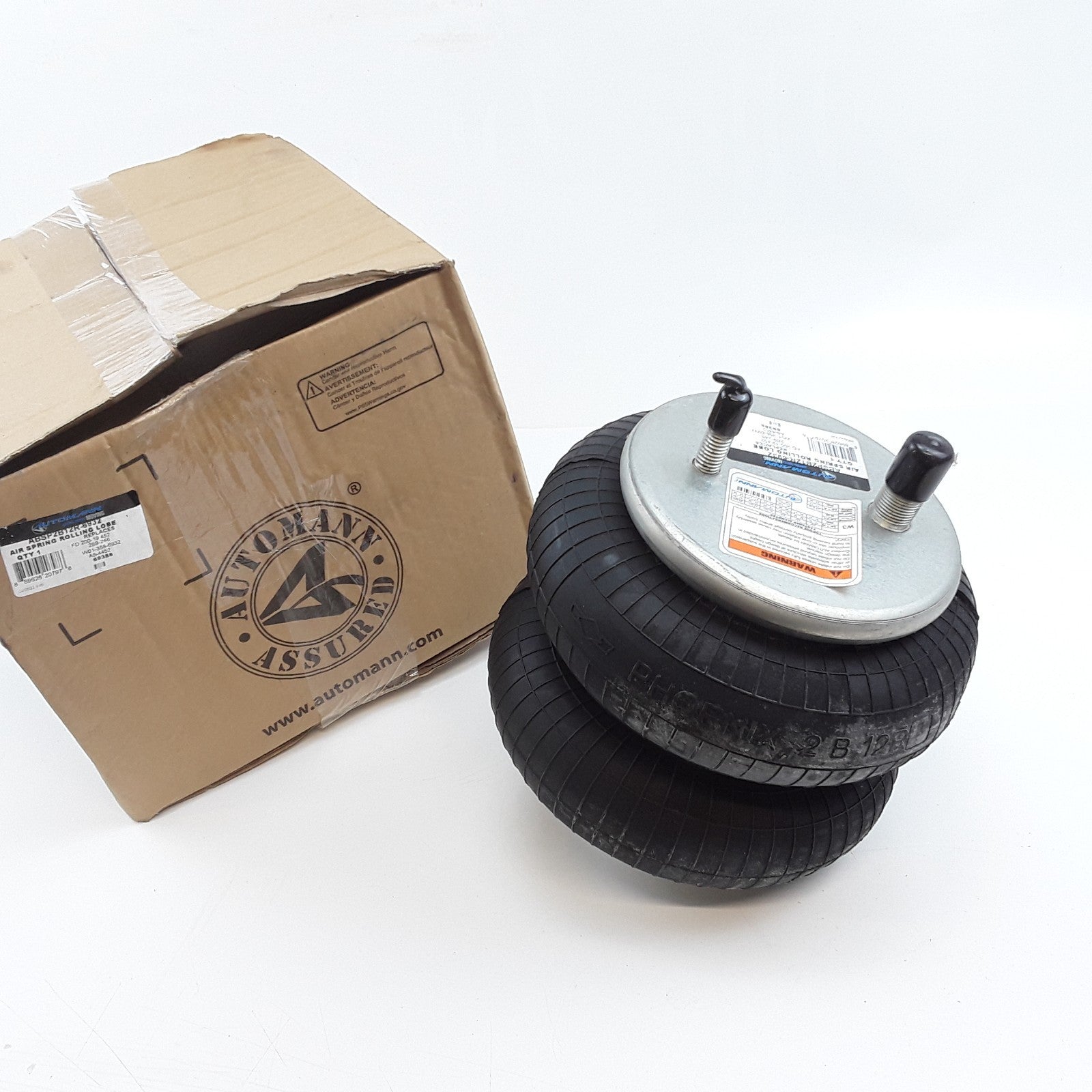 Automann ABSP2B12R-6932 Air Spring Double Convoluted Repl.W01-358-6932 , 2B9-246