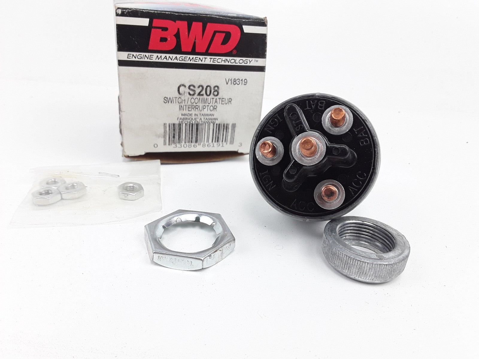BWD CS208 Ignition Starter Switch Assembly For Car Truck Traktor Forklift