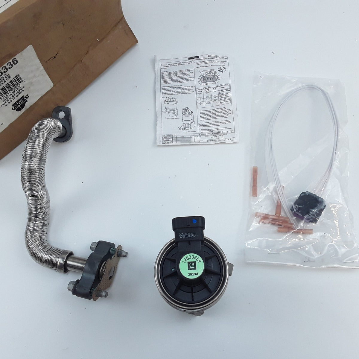 BWD EGR1877 EGR Valve Fits Pontiac G6 Chevrolet Malibu (2004 2005 2006) 3.5L-V6