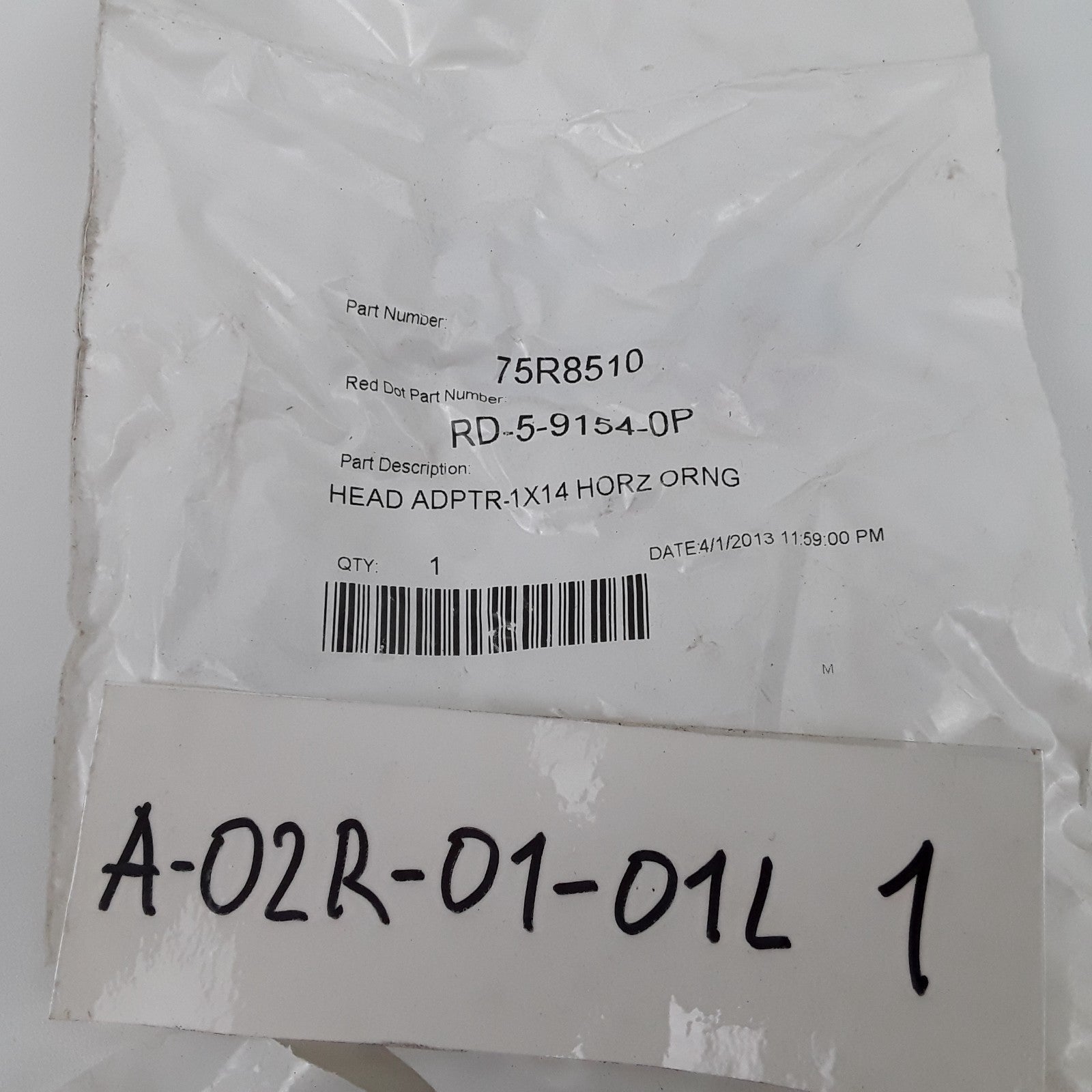 Red Dot 75R8510 Compressor Rear Port Adapter Head Heavy Duty High Performance