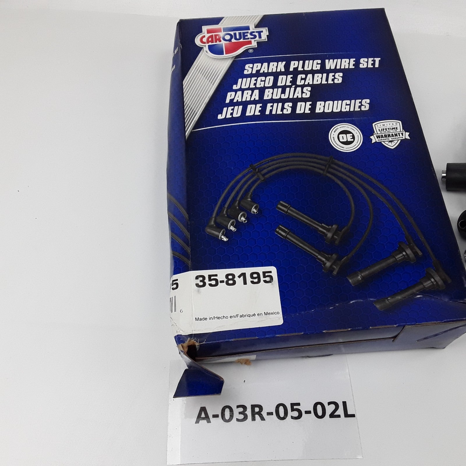 Carquest 35-8195 Spark Plug Wire Set Fits Ford Lincoln Mercury (1973 1974-1977)
