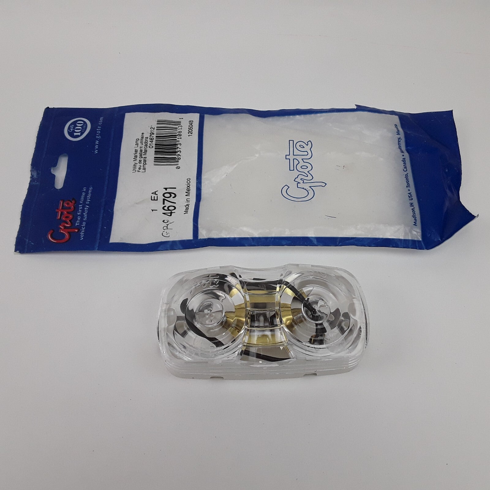 Courtesy Light – Signal-Stat Utility Lamp (12V, Clear Lens, Incandescent, 2 Bulb