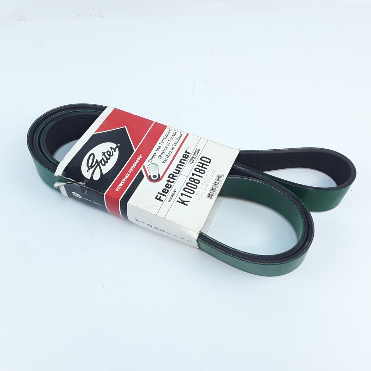 Gates K100818HD FleetRunner Micro-V Drive Belt Fits International 7400 (2009)