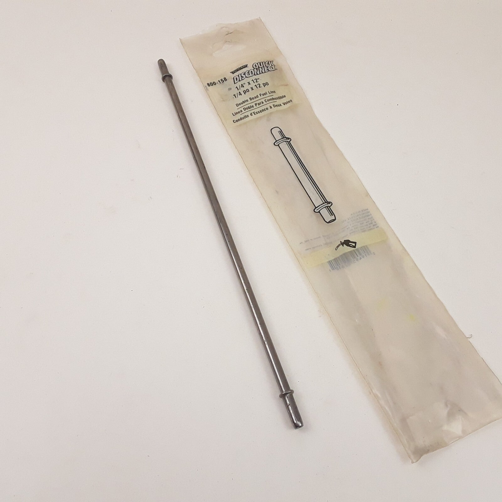 Dorman 800-158 Fuel Repair Line Kit Steel 1/4 in. x 12 in. Double Bead Line