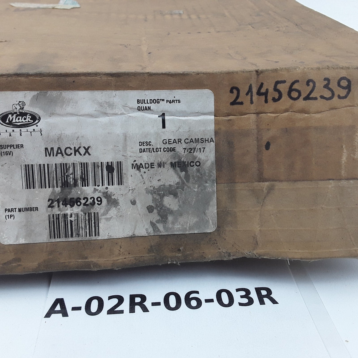 OEM Engine Camshaft Gear 21456239 For Mack, Volvo Anthem GU713 VNL Series Trucks