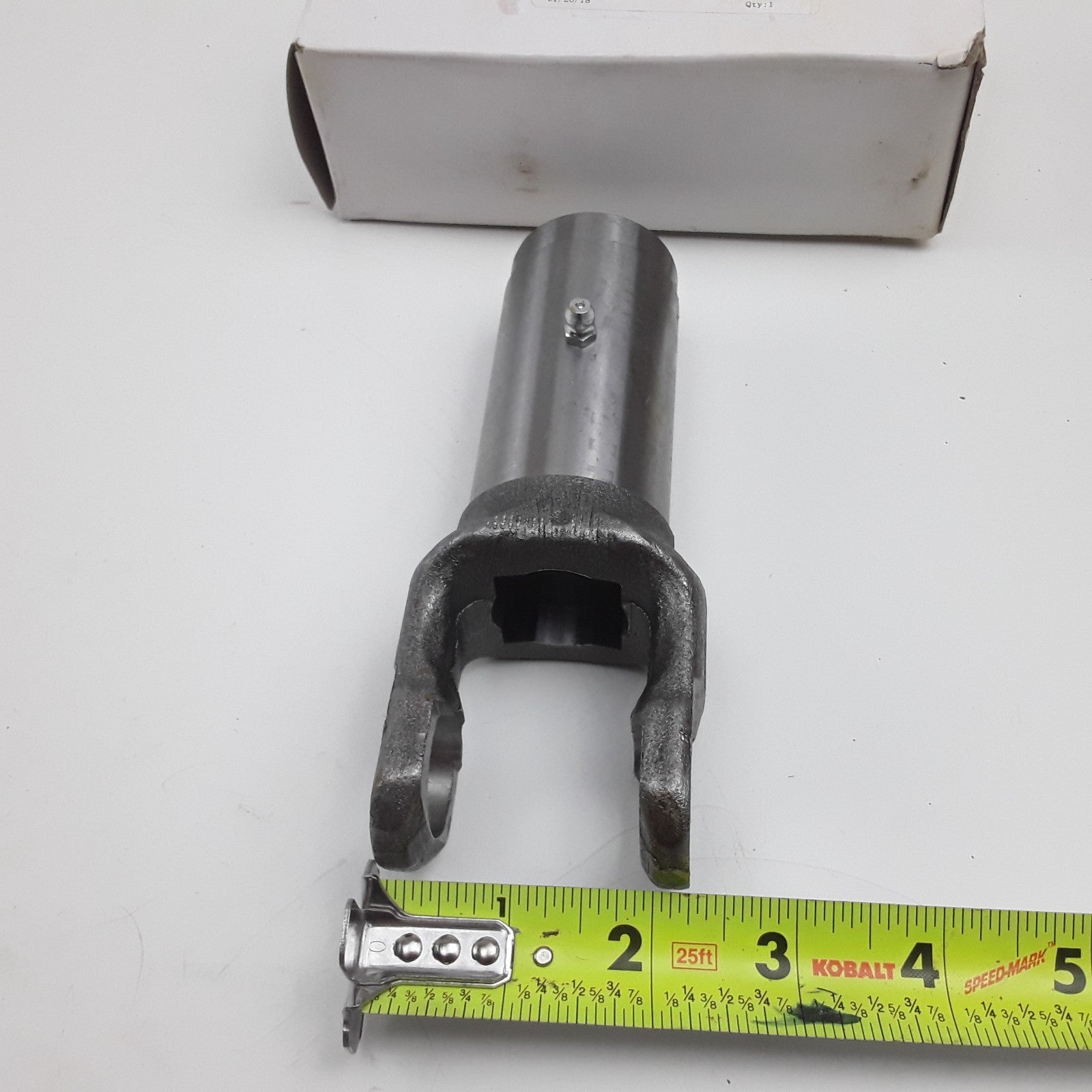 World American Power Take Off (PTO) Slip Yoke - 1" Square, A= 1.000" B= 5.500"