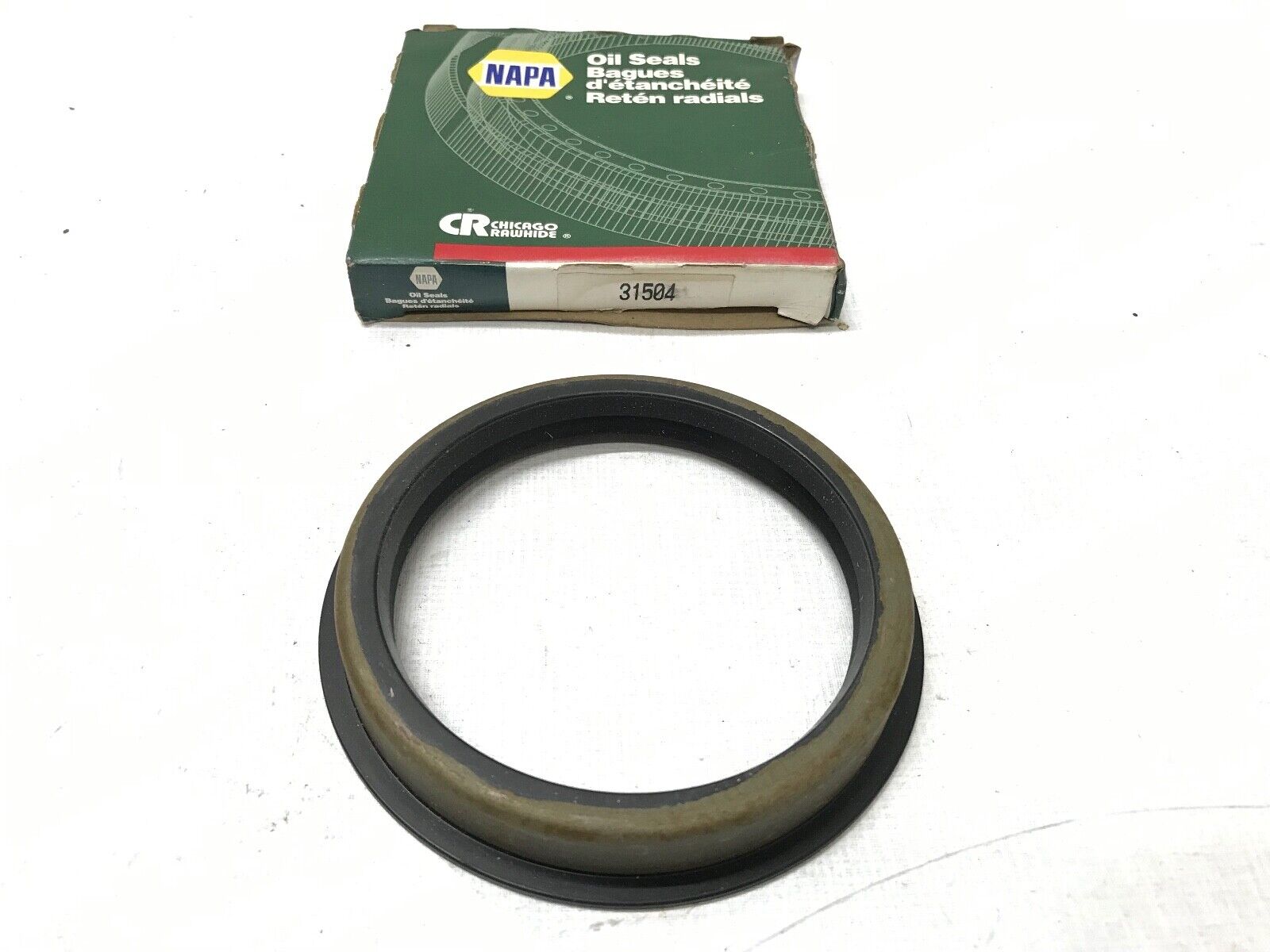 Wheel Seal Front CHICAGO RAWHIDE 31504 NAPA SKF 31504 - HotCarParts