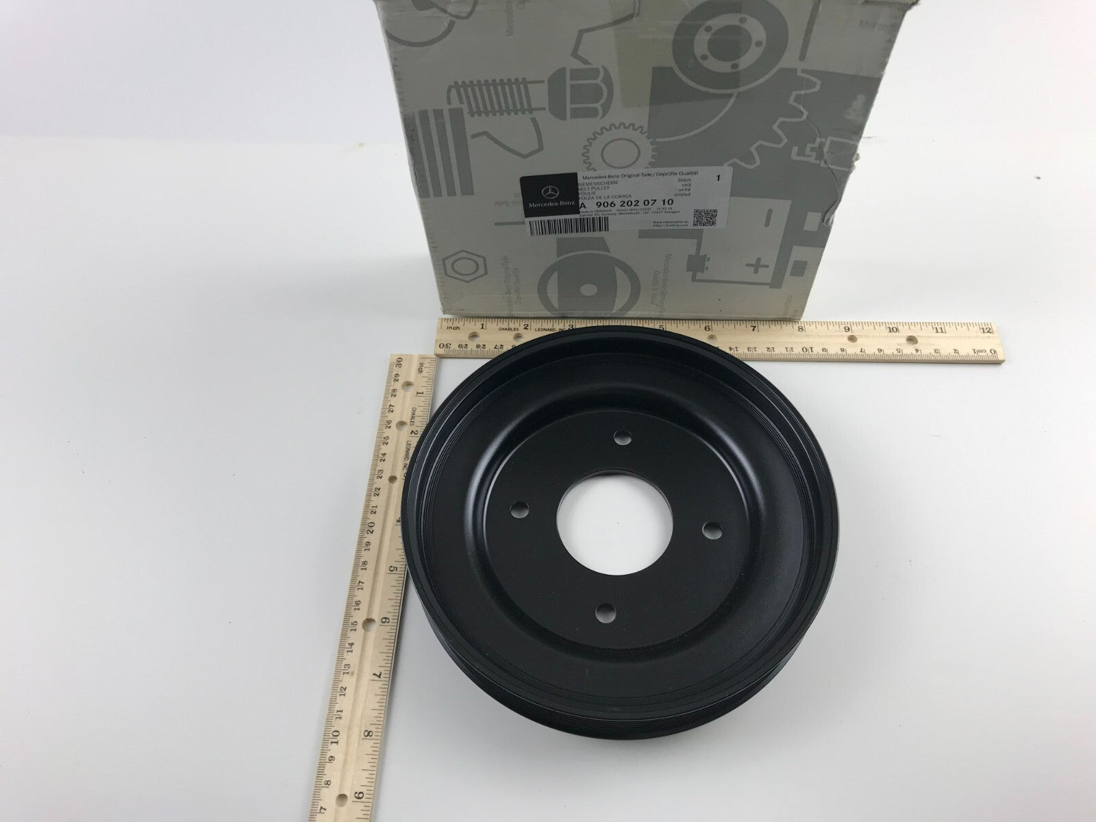 GENUINE OEM Mercedes-Benz BELT PULLY A9062020710 DDE-A9062020710 FAST SHIPPING