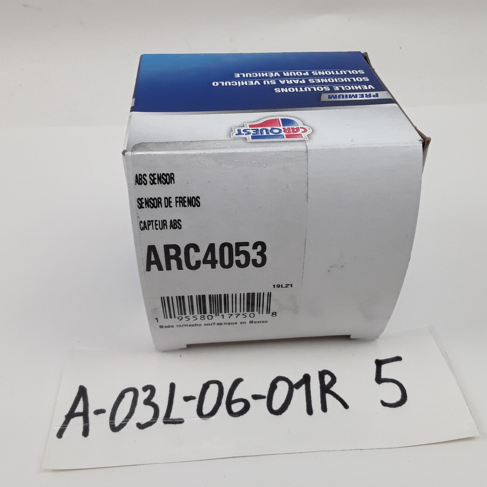Carquest ARC4053 Rear ABS Wheel Speed Sensor Fits Chevrolet Camaro 2014-2015