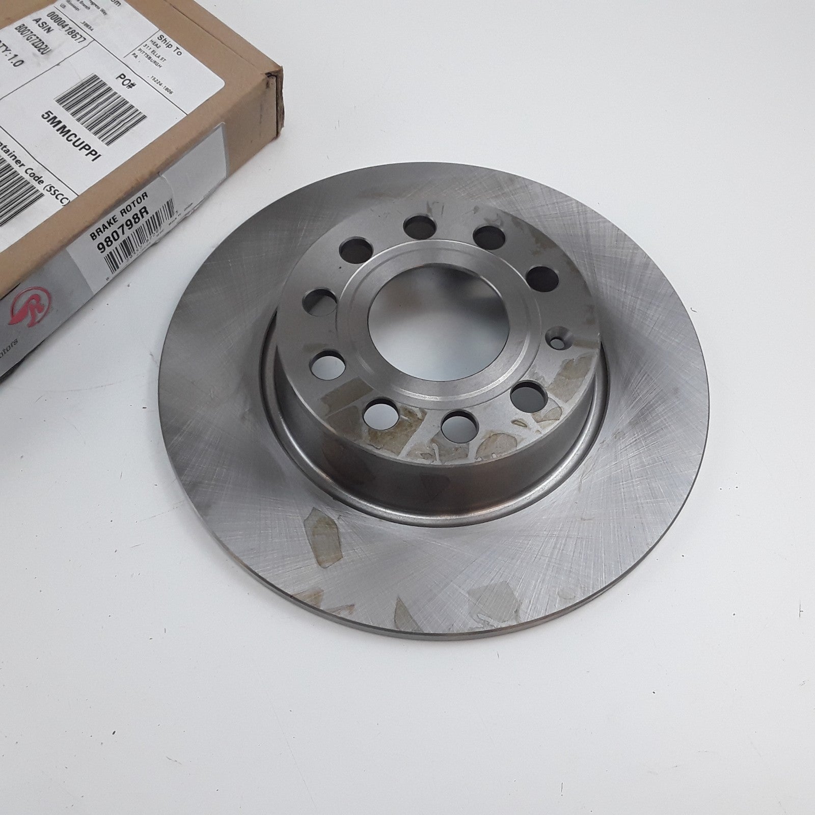 Rear Disc Brake Rotor Fits Volkswagen Jetta Taos Audi A3 Quattro A3 (2006-2023)