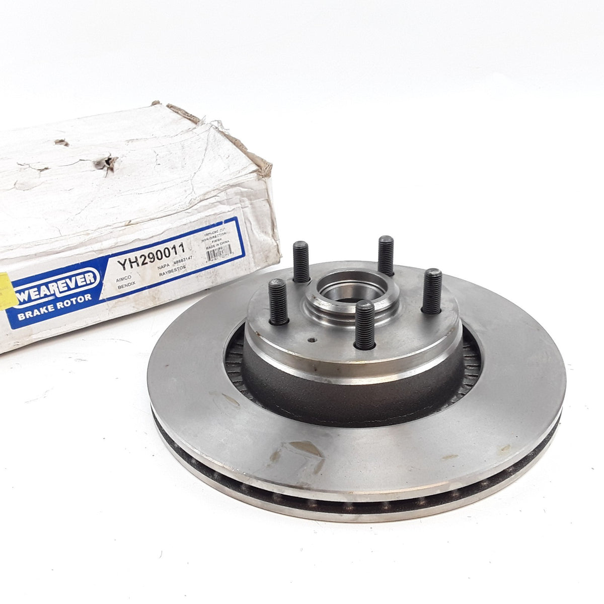 Front Disc Brake Rotor For Volvo 760 745 (1983 1984 1985 1986) 2.4L 2.3L 2.8L