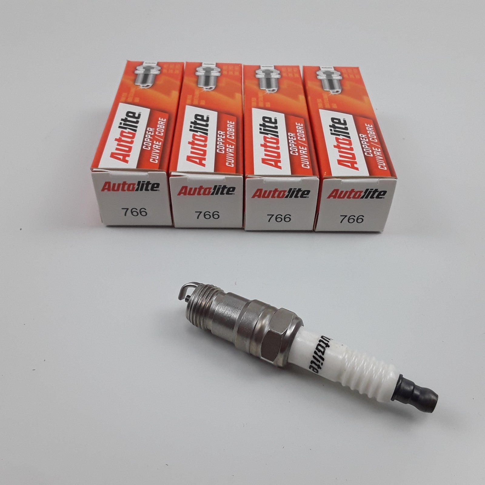 4 Spark Plug-Copper Resistor Fits Ford Thunderbird Mercury Marquis Mustang 1983