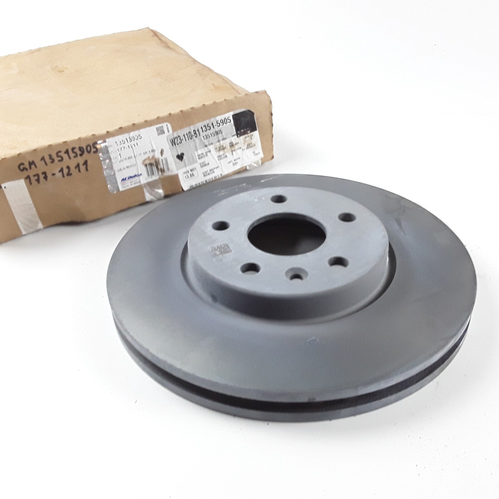 Front Disc Brake Rotor Fits Chevrolet Cruze Bolt EUV Bolt EV Volt (2016-2023)