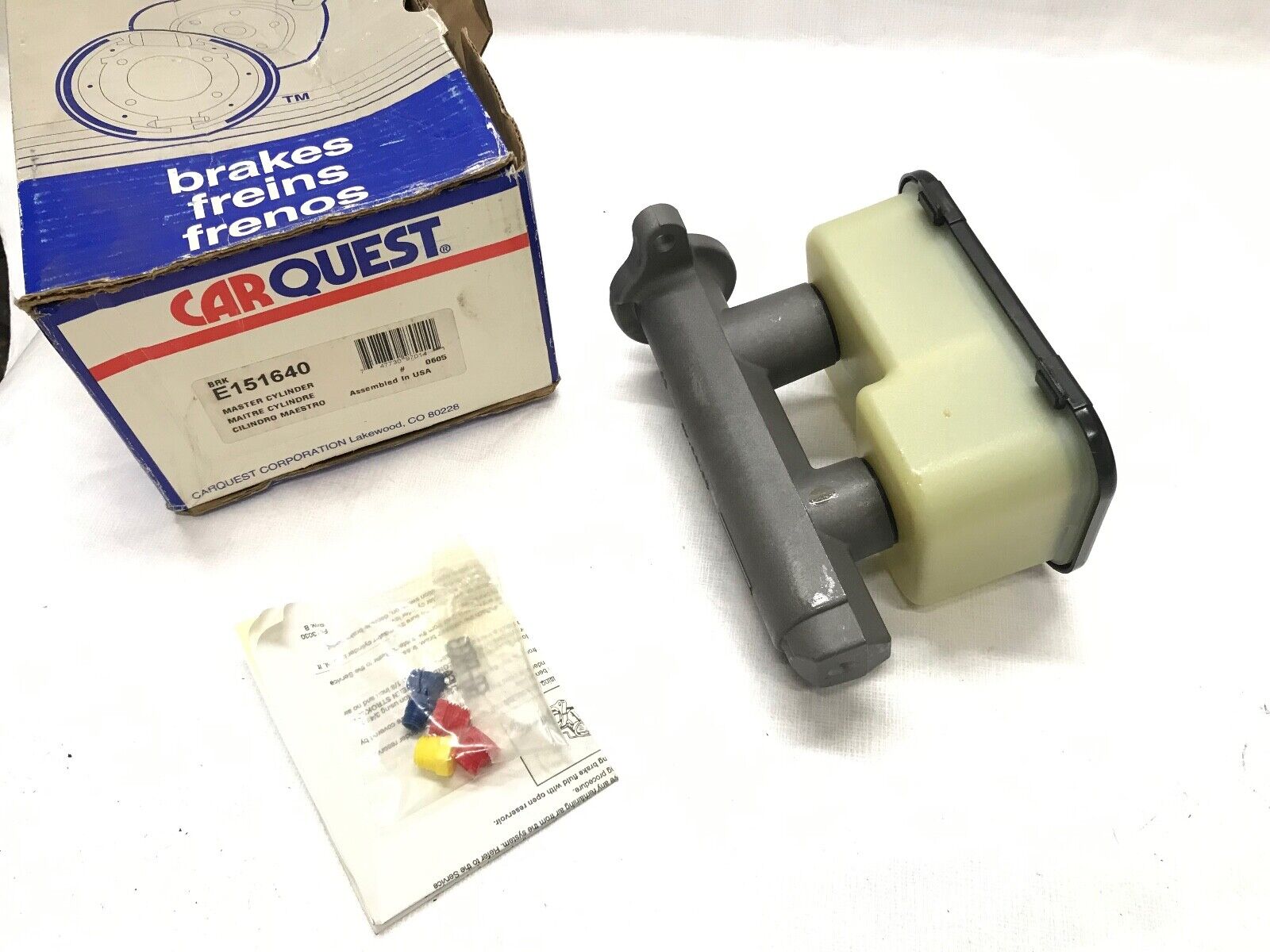 Brake Master Cylinder - E151640 / Cardone 10-2757 Fast Free Shipping - HotCarParts