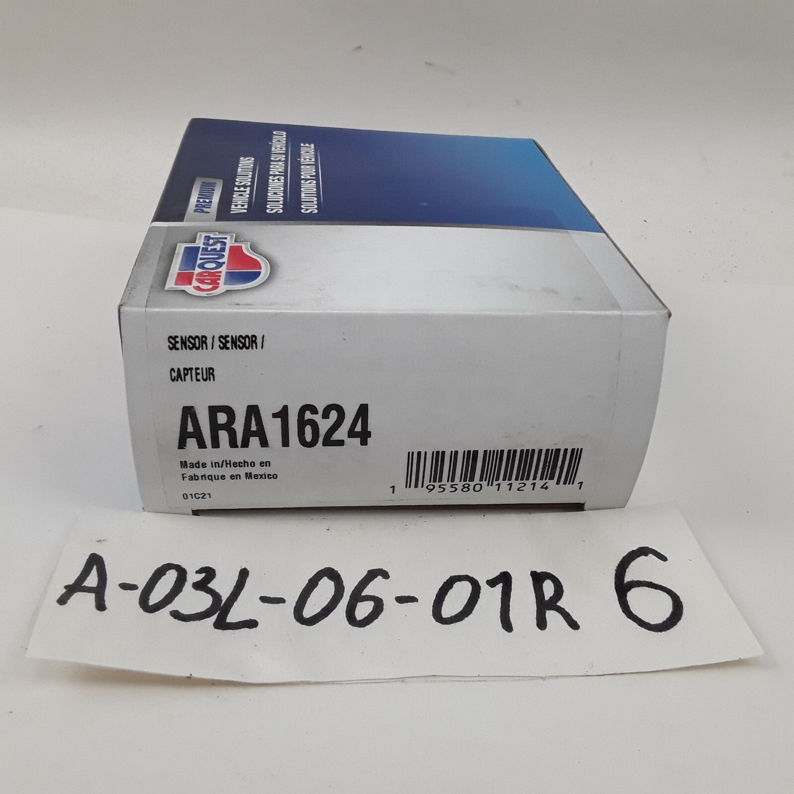 Carquest ARA1624 ABS Speed Sensor Fits Honda Odyssey (2011 2012 2013 2014-2017)