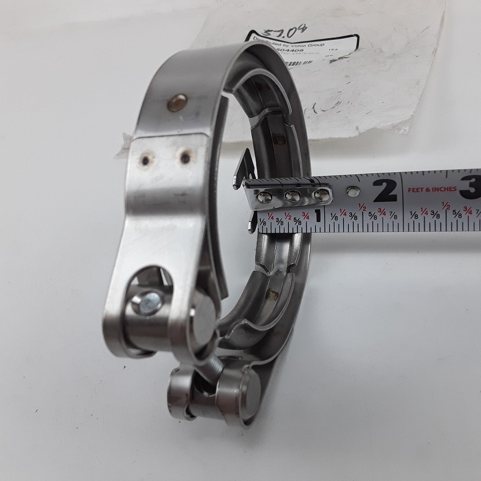 Exhaust Gas Recirculation (EGR) Systems V-Band EGR Clamp For Volvo D12 Engines