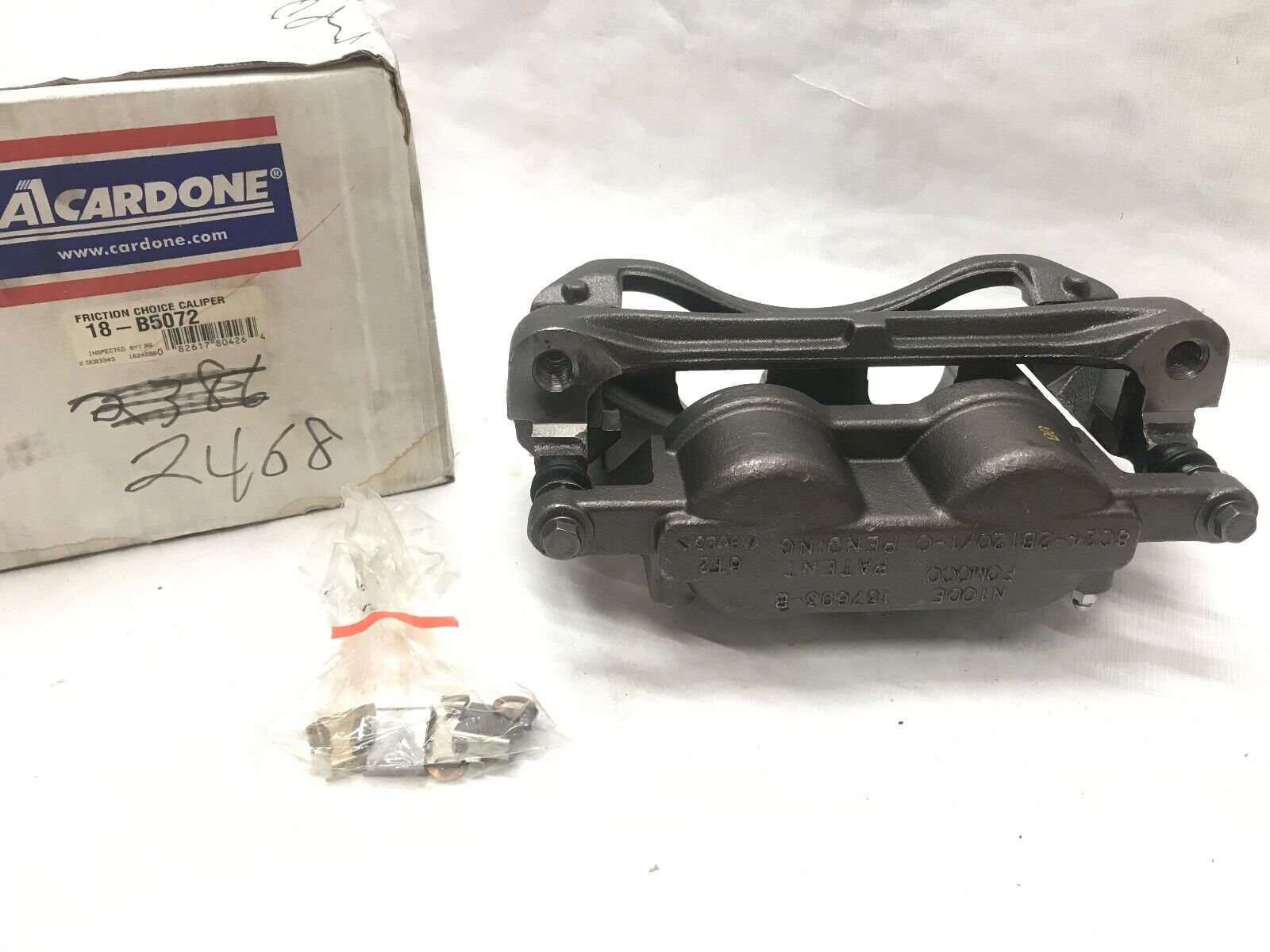 OEM CARDONE 18-B5072 Disc Brake Caliper-Unloaded Caliper Front Right Reman - HotCarParts