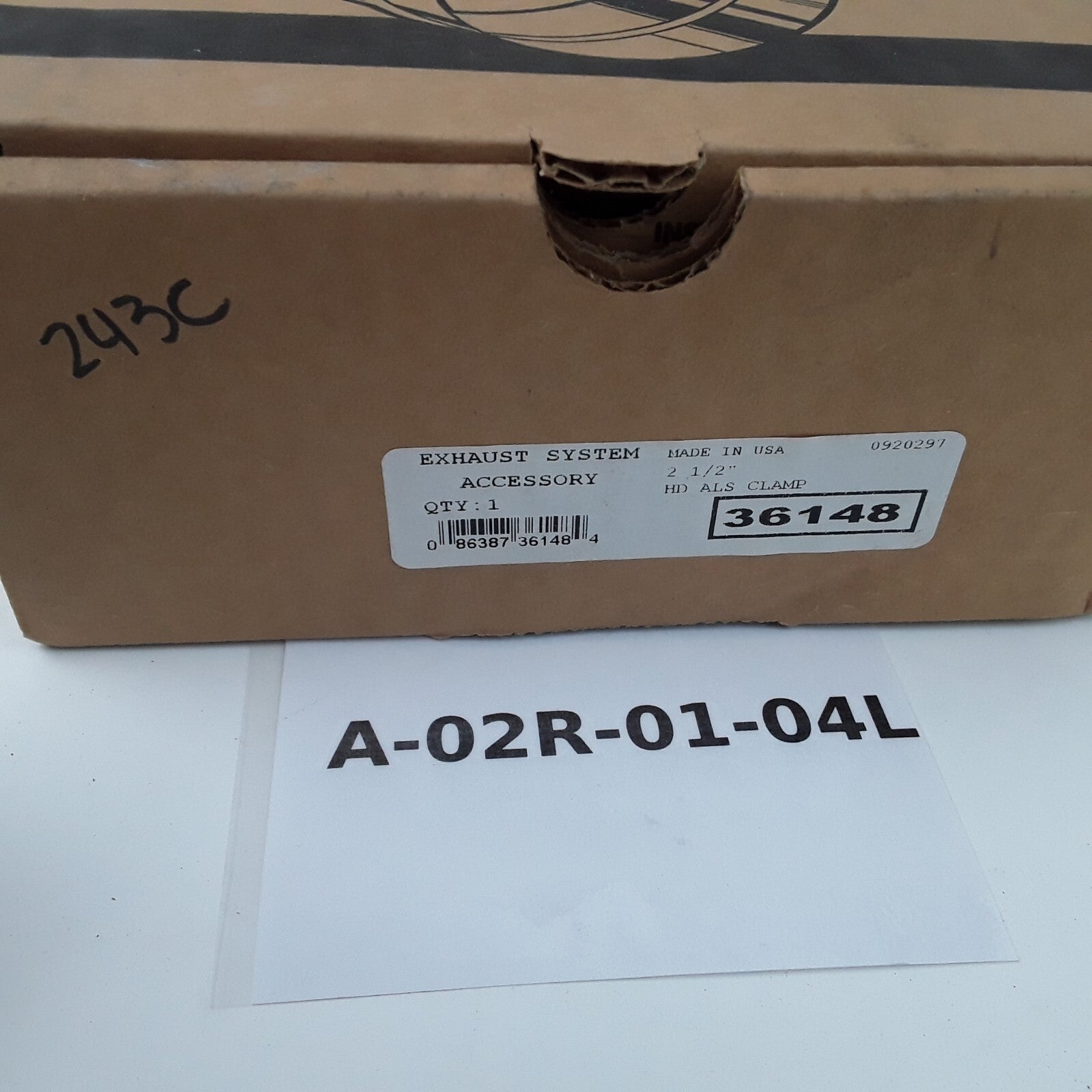Mega-Clamp Car Truck Universal Fit Premium Exhaust Clamp Steel Width 3.000 in
