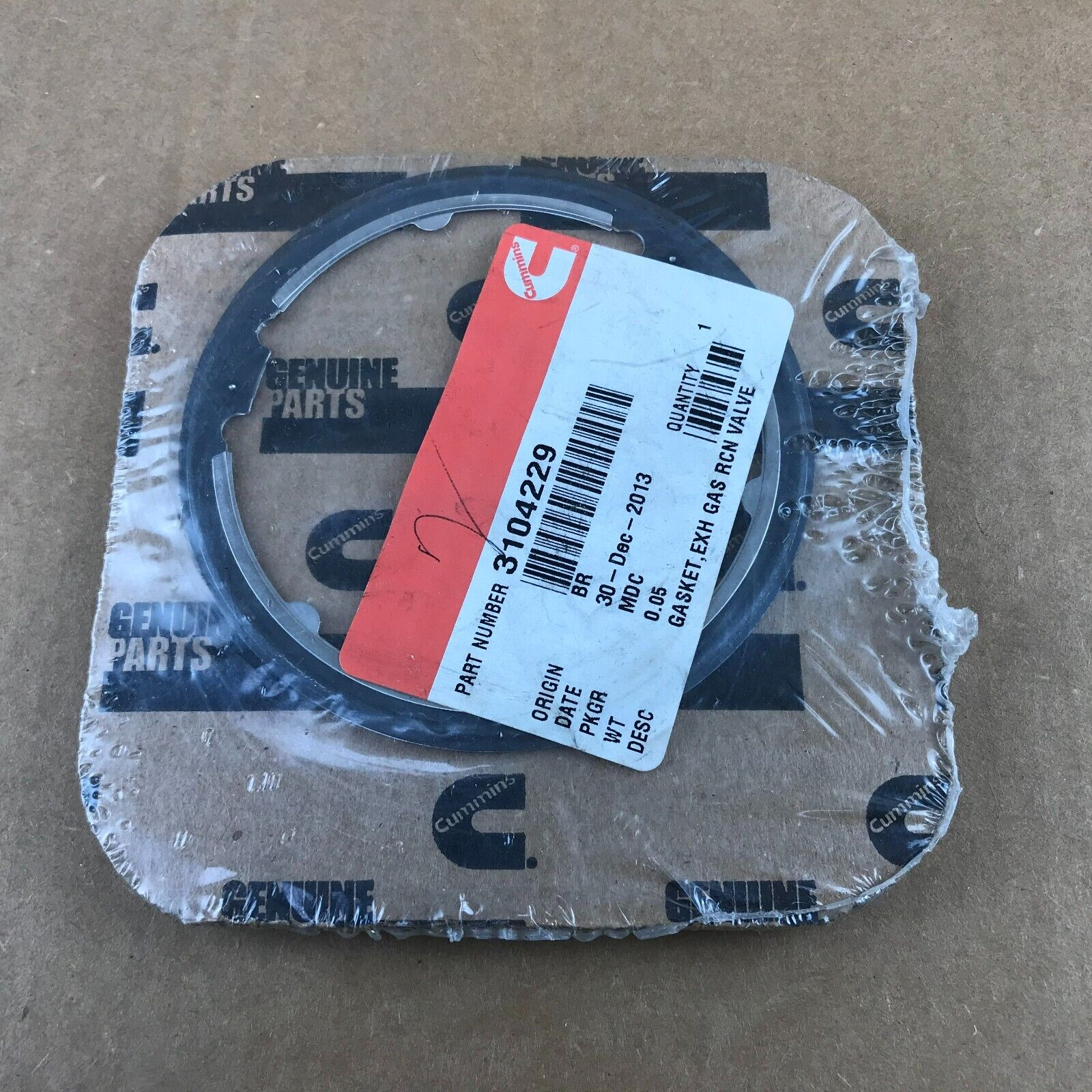 GENUINE OEM Cummins 3104229 EGR VALVE GASKET FAST SHIPPING - HotCarParts
