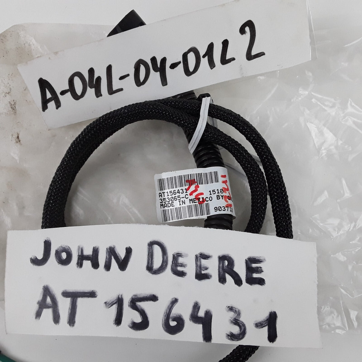 John Deere Wiring Harness Foot Switch 300D 310 G 310 P 310D 310E 310G 310J 310K