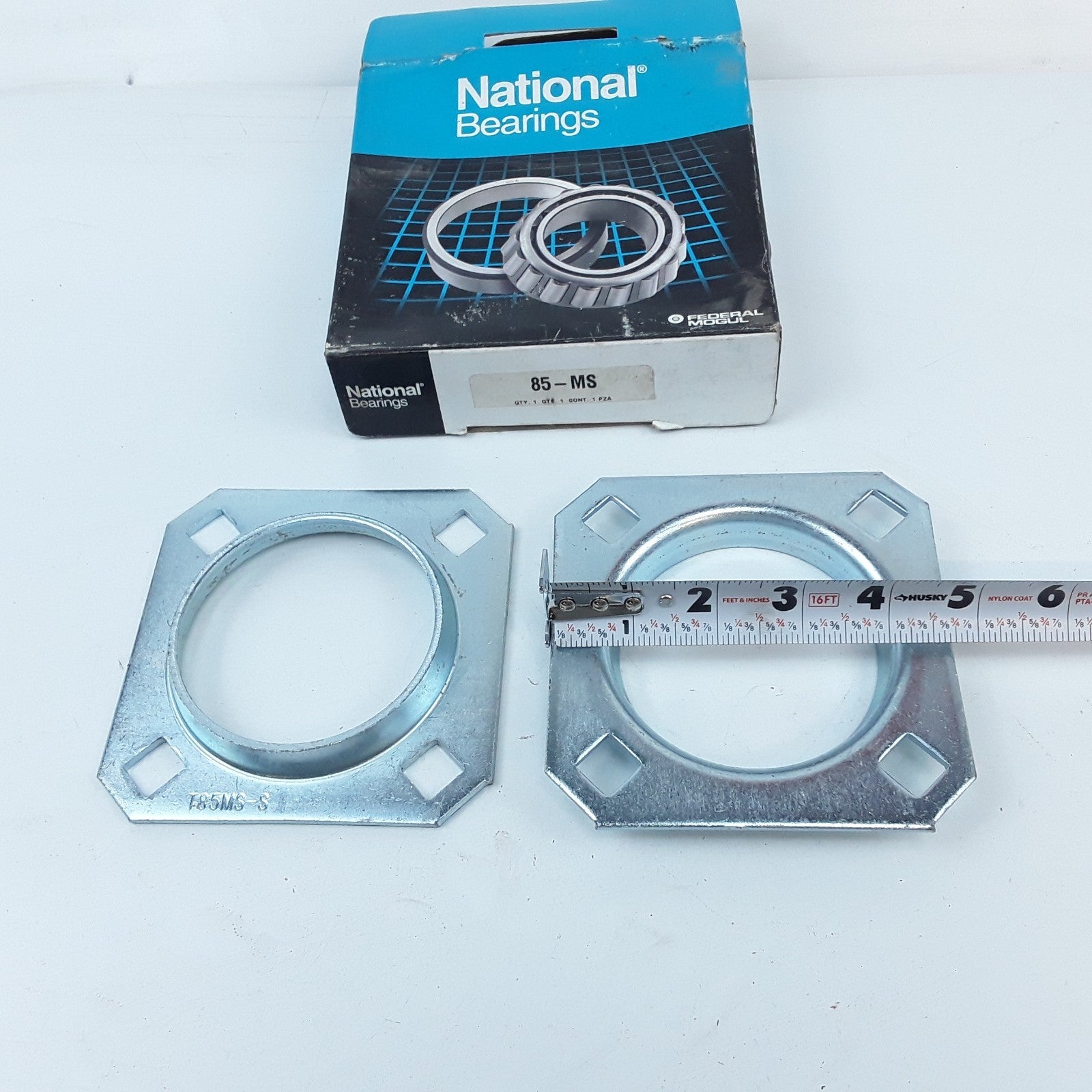 2 National Seals Multi-Purpose Ball Bearing Mounting Flange 85-MS T85MS-S