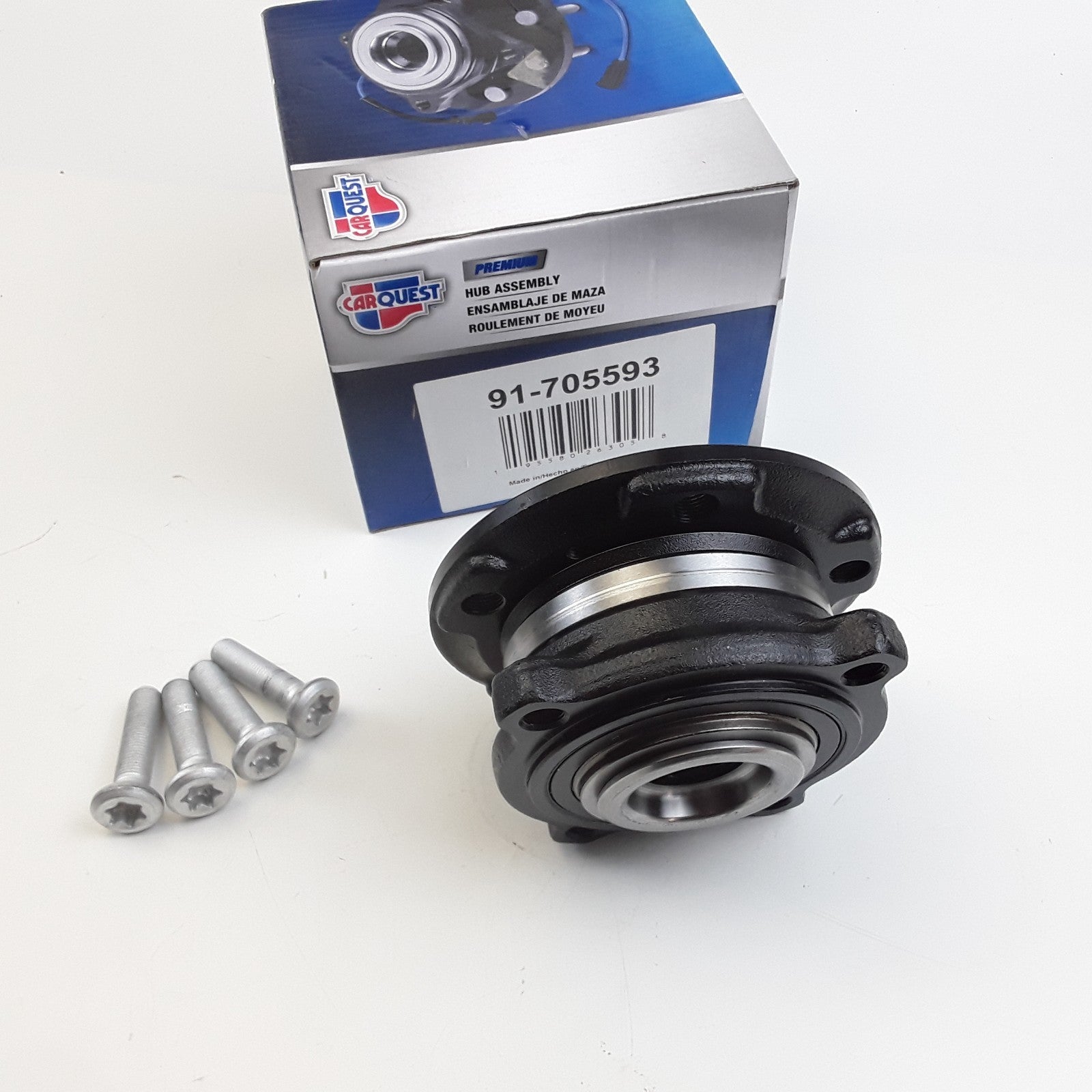 Carquest 91-705593 Wheel Bearing and Hub Assembly Front Fits BMW X5 2018-2019