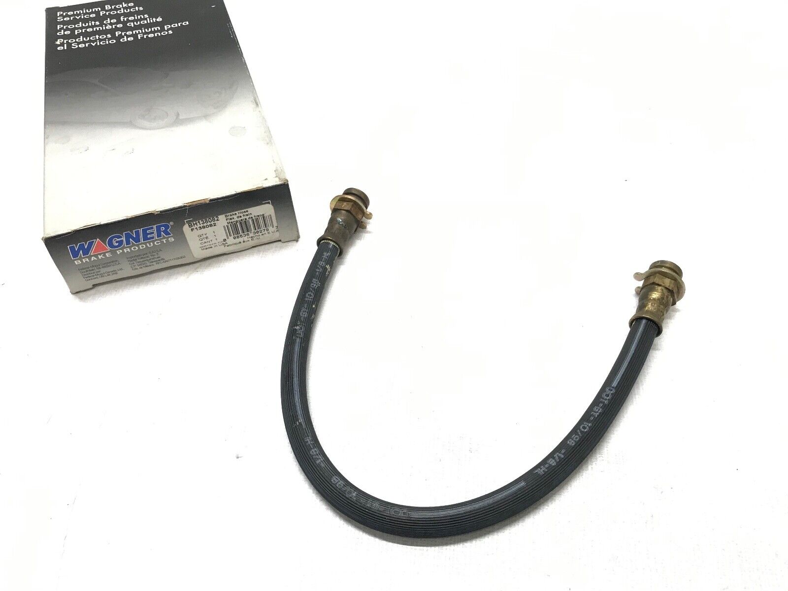 Brake Hydraulic Hose-Hose Wagner BH138082 - HotCarParts