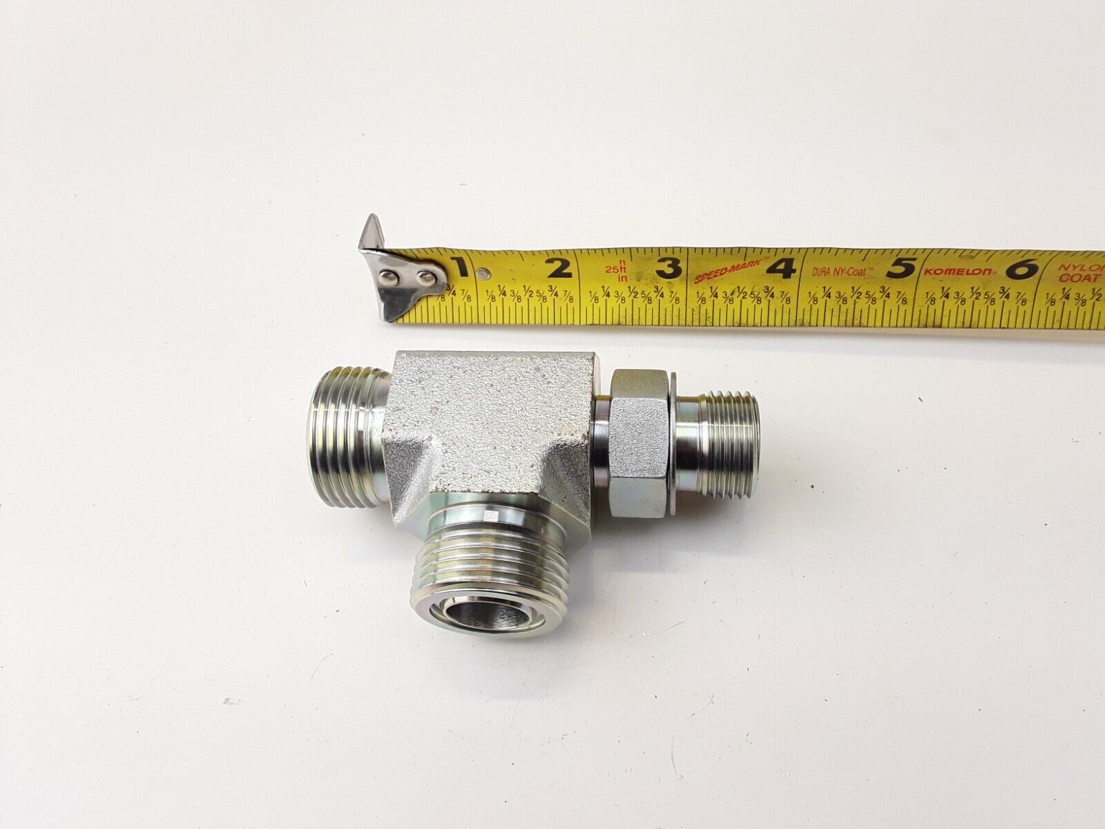 For Cat,Caterpillar 122-9088 1229088 37.5MM HYDRAULIC LONG TEE ADAPTER - HotCarParts