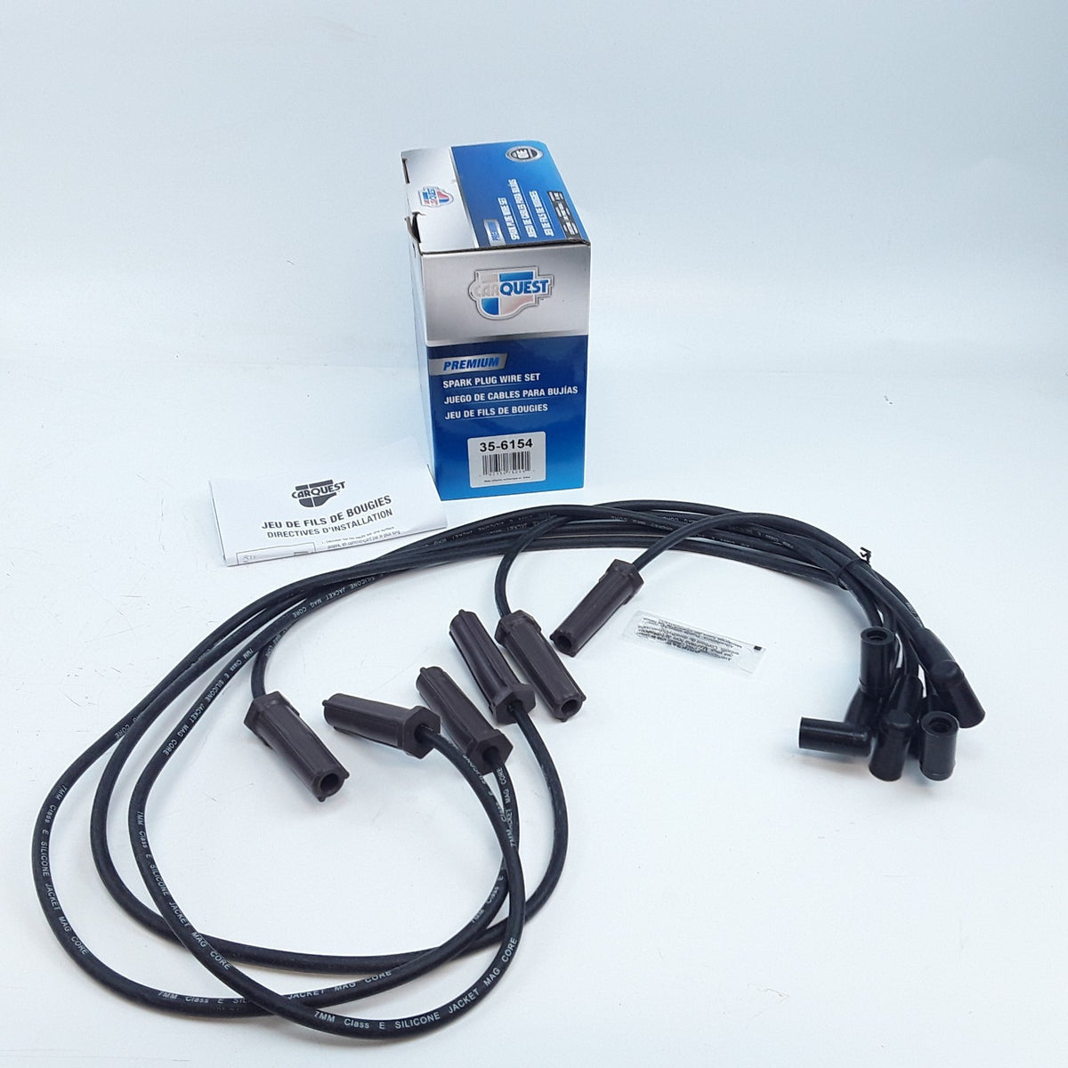 Spark Plug Wire Set Fits Chevrolet Pontiac Buick (1997 1998 1999 2000 2001-2009)