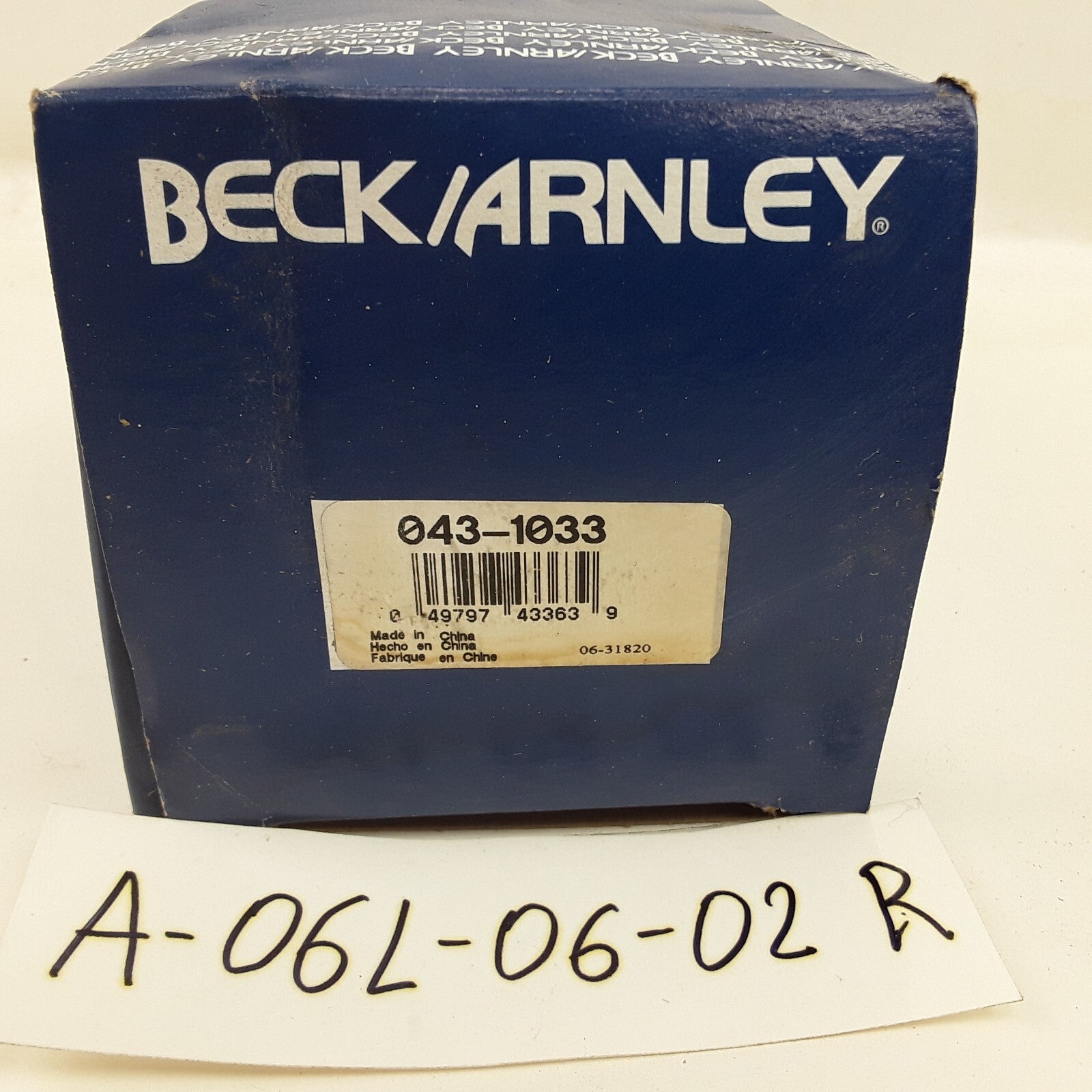 Beck Arnley 043-1033 Fuel Filter For Volkswagen Jetta Golf Beetle Passat 1998-06