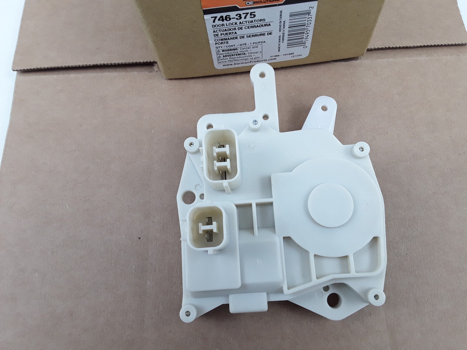 Dorman 746-375 Rear Left Door Lock Actuator Motor Fits Honda Accord (1999-2002)