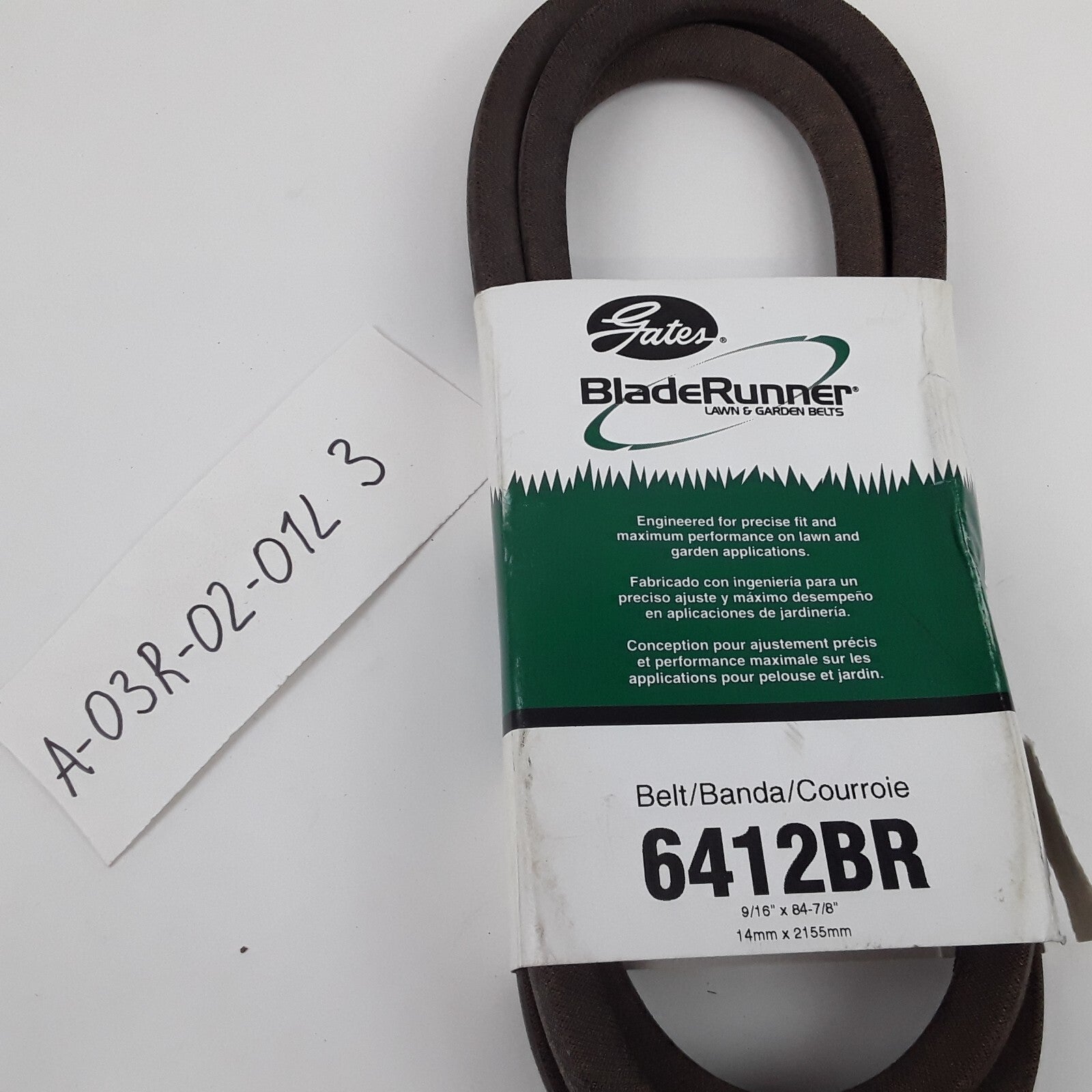 Gates 6412BR - BladeRunner Lawn and Garden Accessory Special Drive Belt