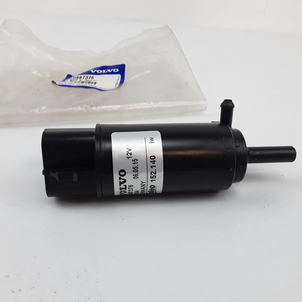 Windshield Washer Pump 20887376 For Volvo VNL 300, 430, 610, 660, 670 (Gen 2)