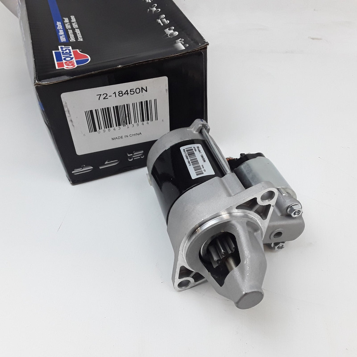 Starter Motor Fits Kawasaki KAF300 Mule 550 500 520 (1991-1997-2001, 2003-2004)