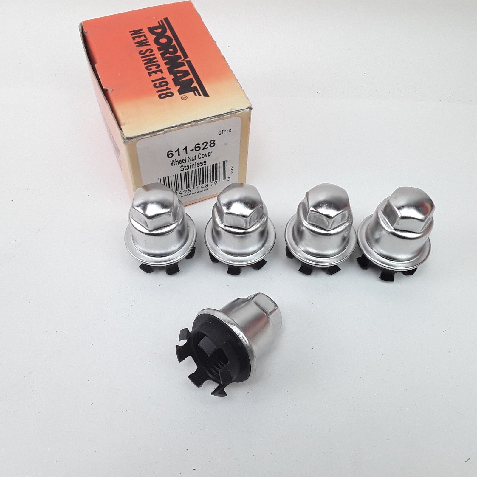 5 Wheel Fastener Nut Cover M24-2.0 Mod Hex 19mm Fits Chevrolet Buick Oldsmobile