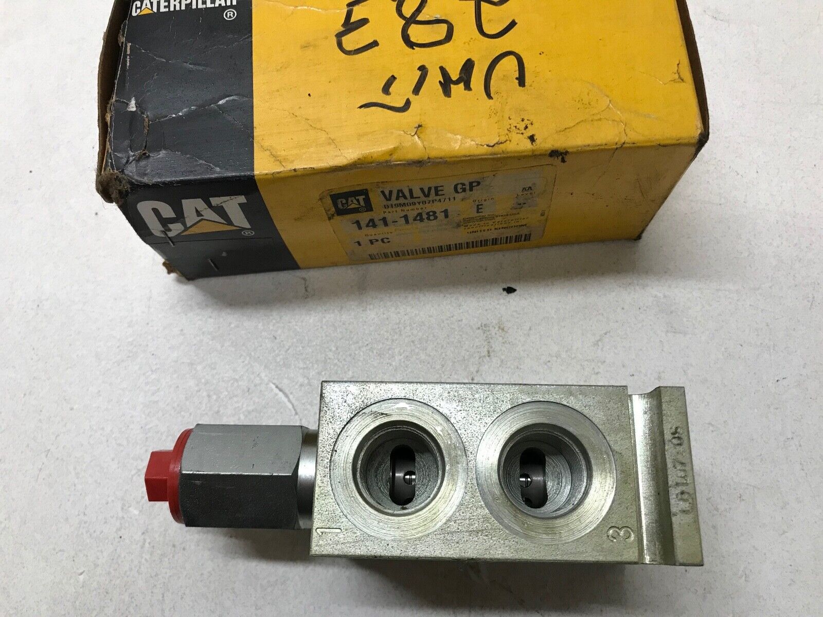 Caterpillar CAT OEM VALVE GP-SHUTTLE 141-1481 / 9S000431-A HJ01678 125-3657 - HotCarParts